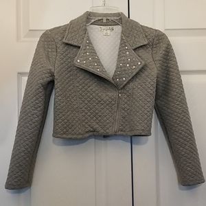 Girls crop jacket